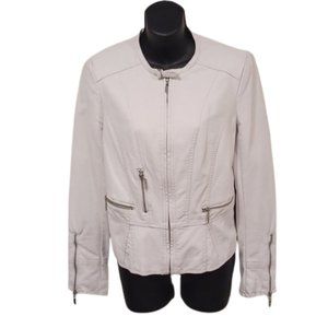 Le Chateau Faux Leather Biker Jacket- Sz. XS